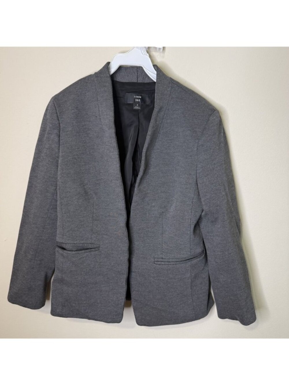 J.Crew Going Out Blazer Jacket Gray H2743 Professional Career